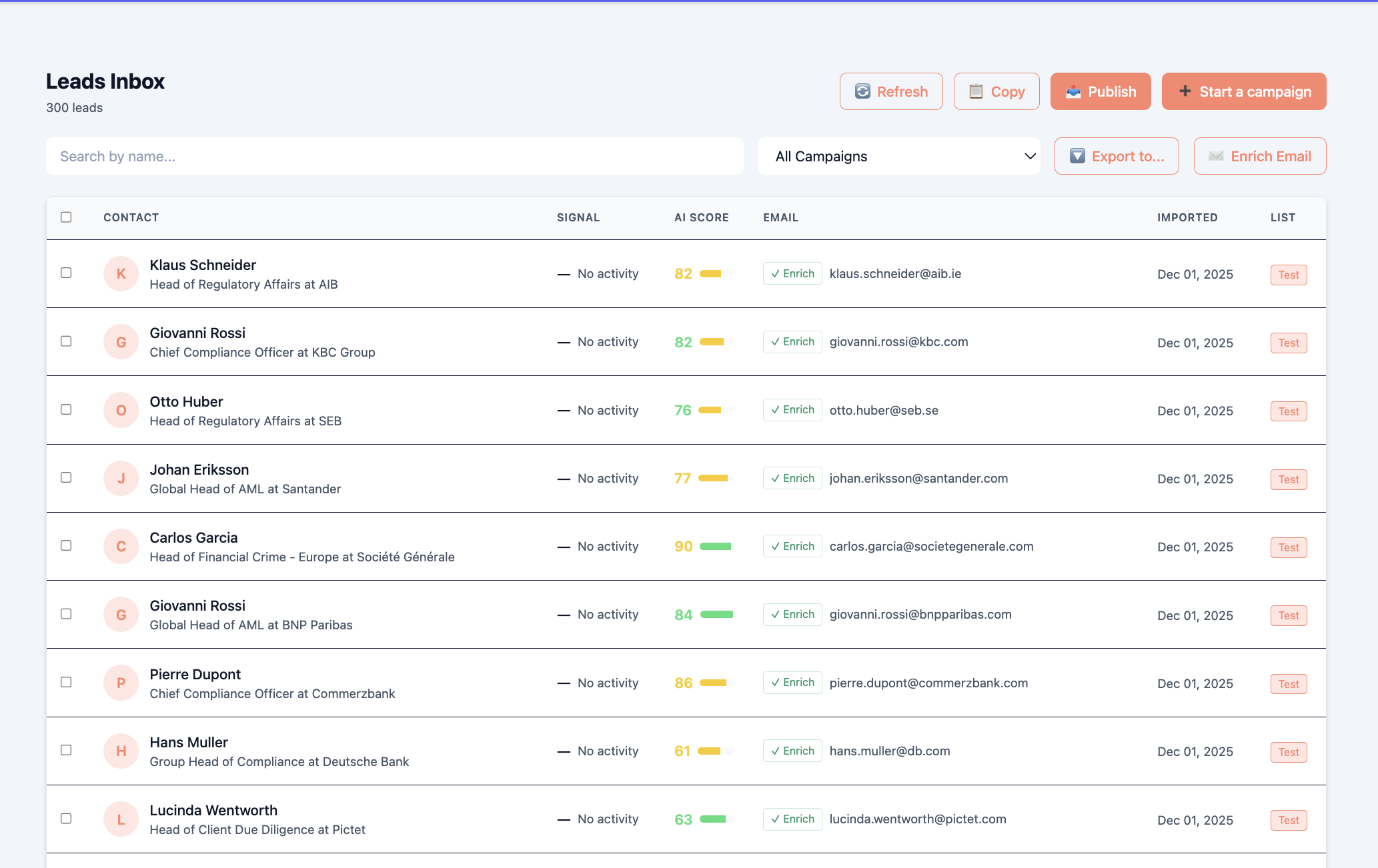 LeanGTM Priority Inbox